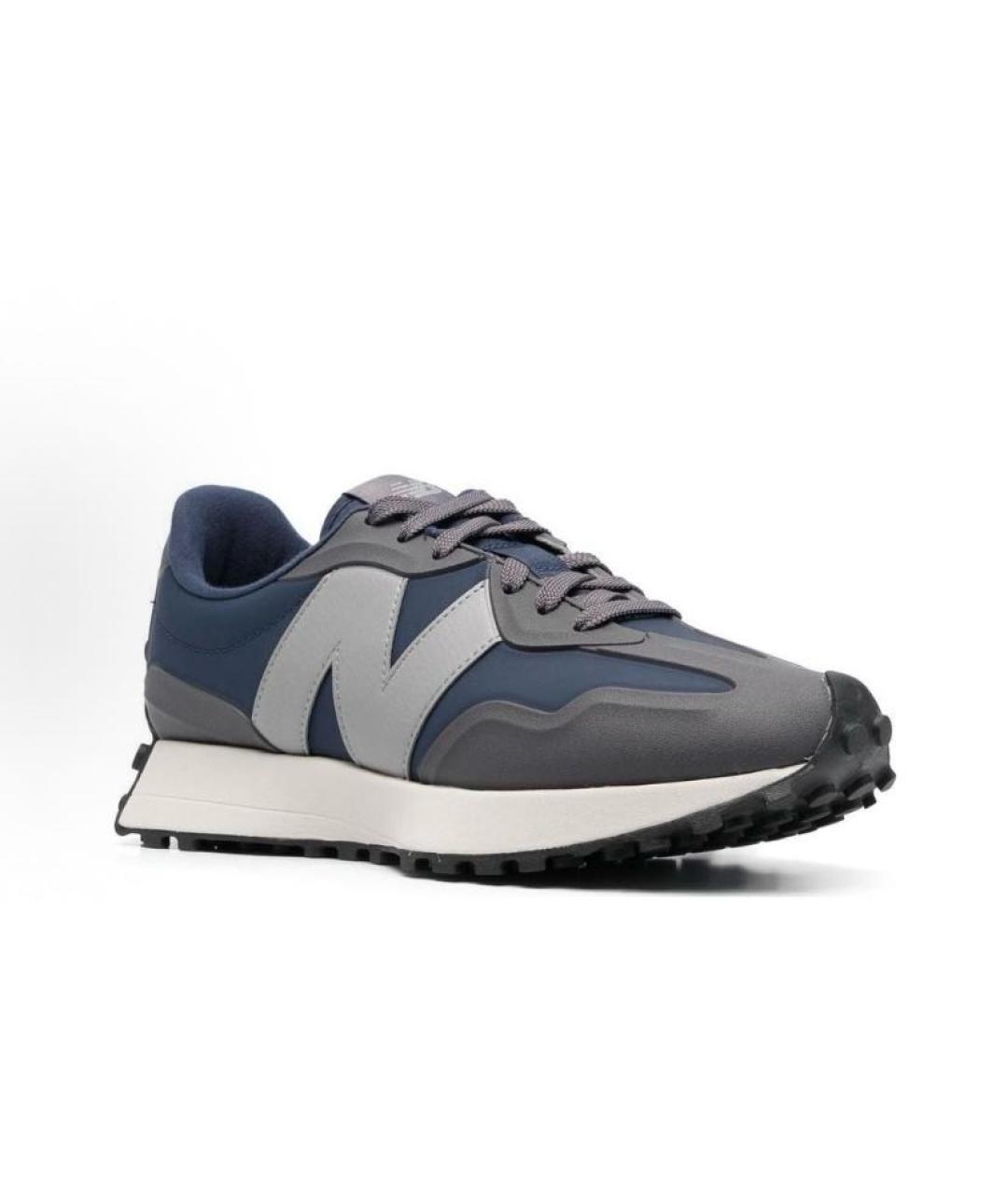 NEW BALANCE Серые текстильные низкие кроссовки / кеды, фото 4