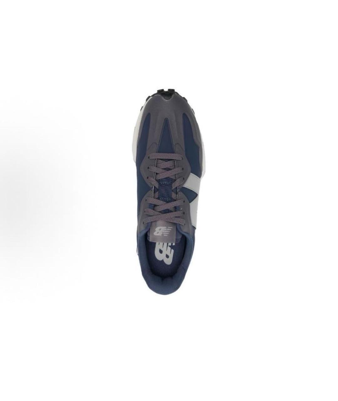 NEW BALANCE Серые текстильные низкие кроссовки / кеды, фото 6