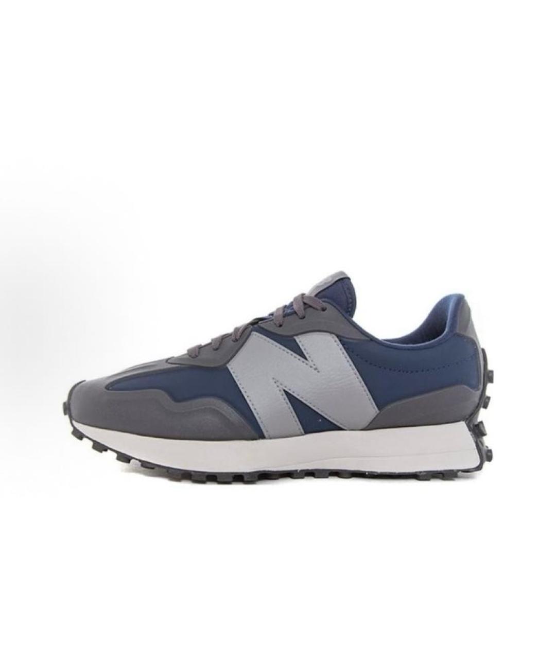 NEW BALANCE Серые текстильные низкие кроссовки / кеды, фото 3