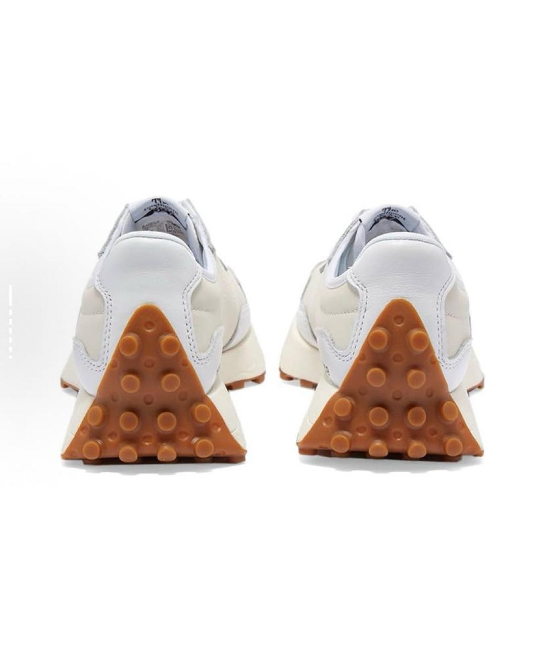 NEW BALANCE Белые замшевые низкие кроссовки / кеды, фото 6