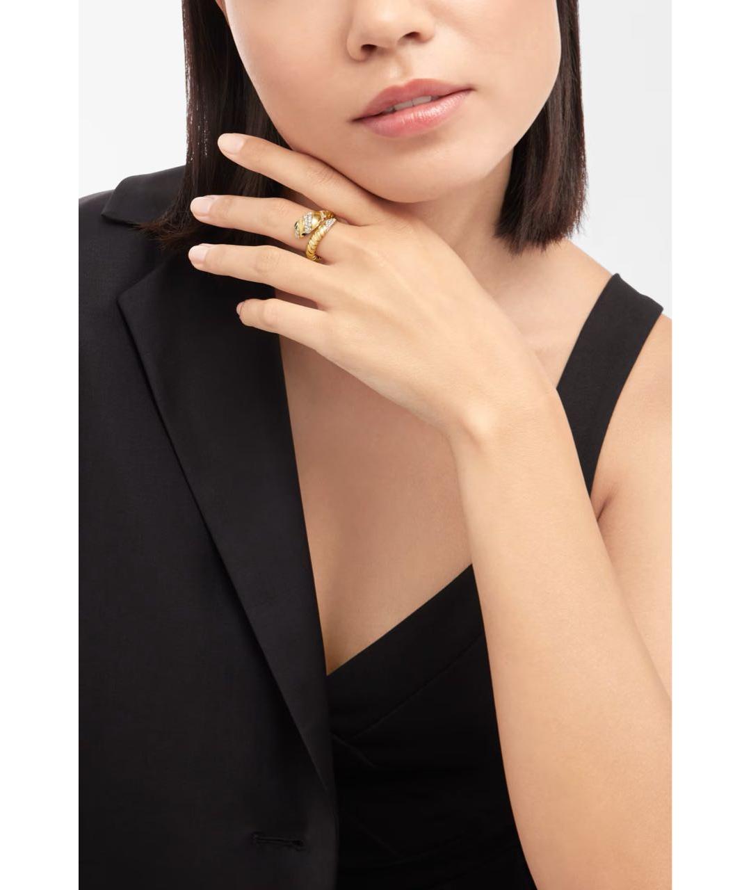 BVLGARI Золотое кольцо из желтого золота, фото 3