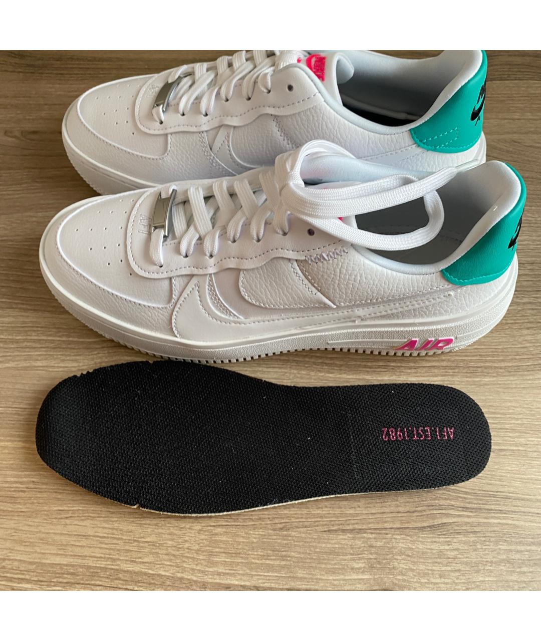 NIKE Белые кожаные кеды, фото 9