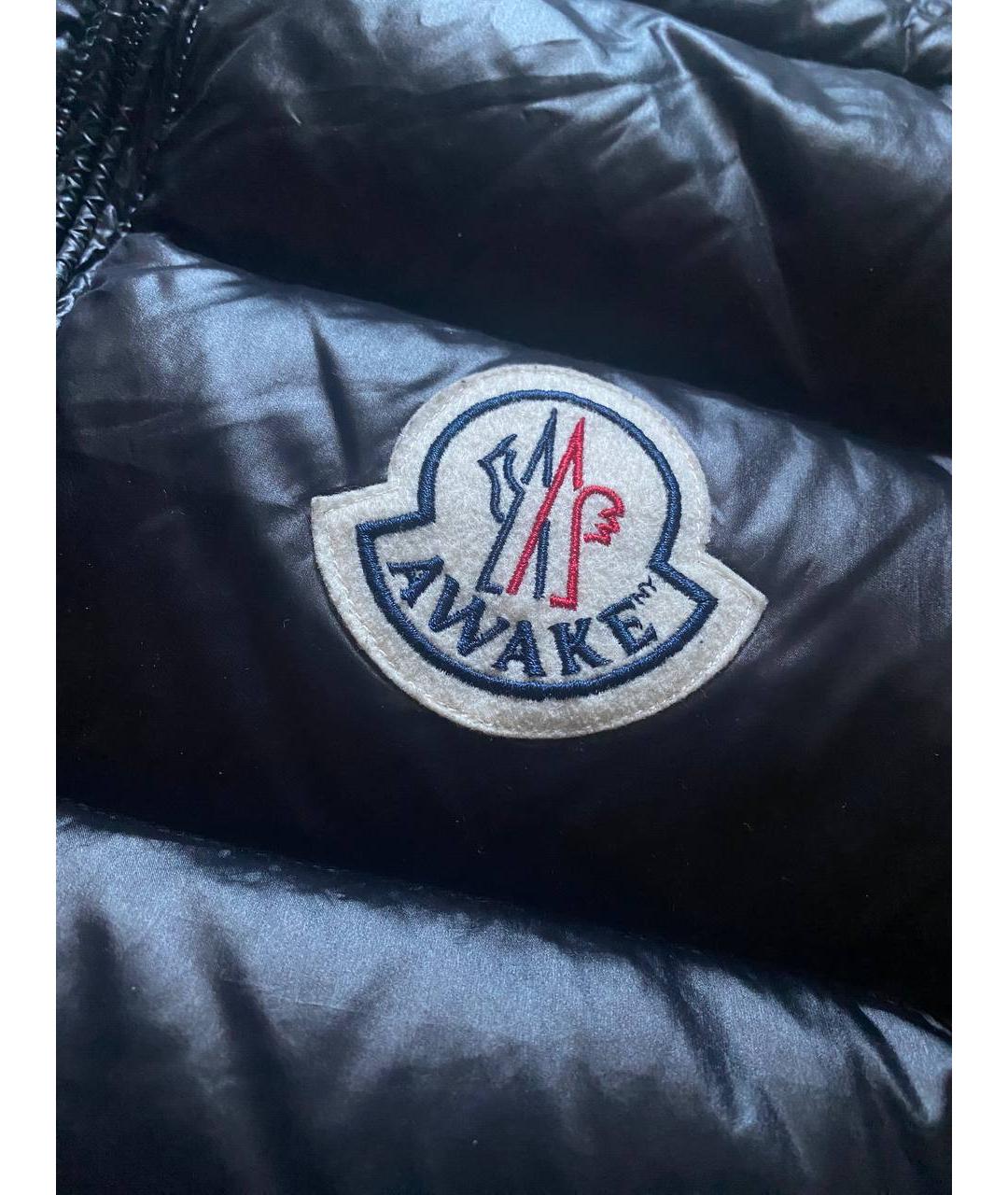 MONCLER Черный жилет, фото 3
