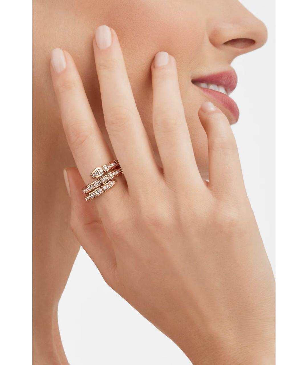 BVLGARI Золотое кольцо из розового золота, фото 3