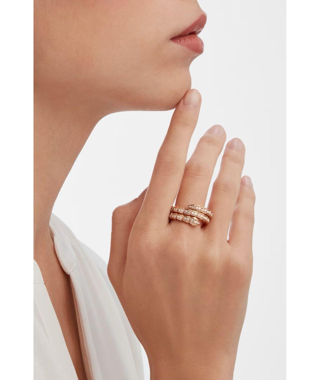 BVLGARI Золотое кольцо из розового золота, фото 4