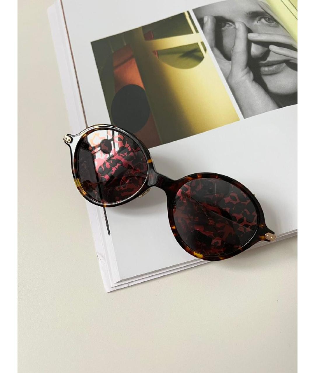 CHRISTIAN DIOR Мульти металлические солнцезащитные очки, фото 9