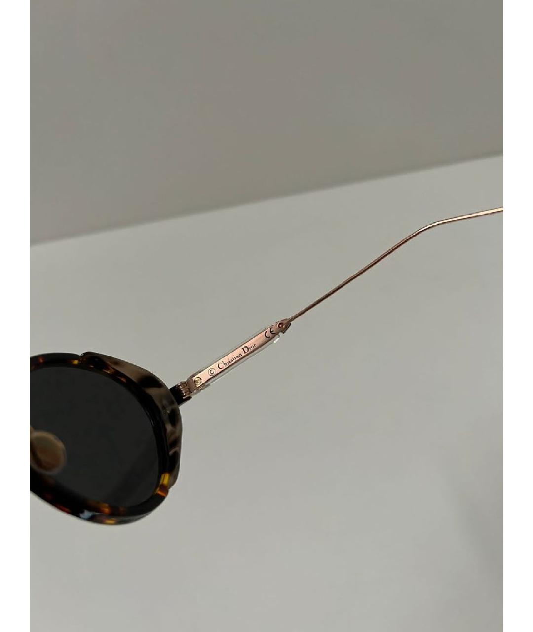 CHRISTIAN DIOR Мульти металлические солнцезащитные очки, фото 3