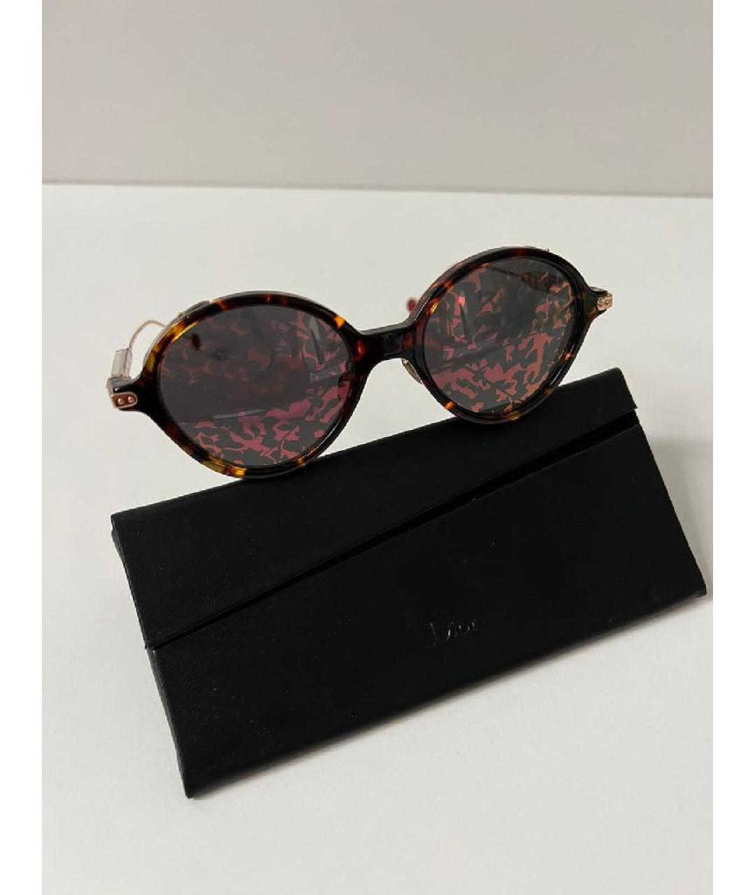 CHRISTIAN DIOR Мульти металлические солнцезащитные очки, фото 4