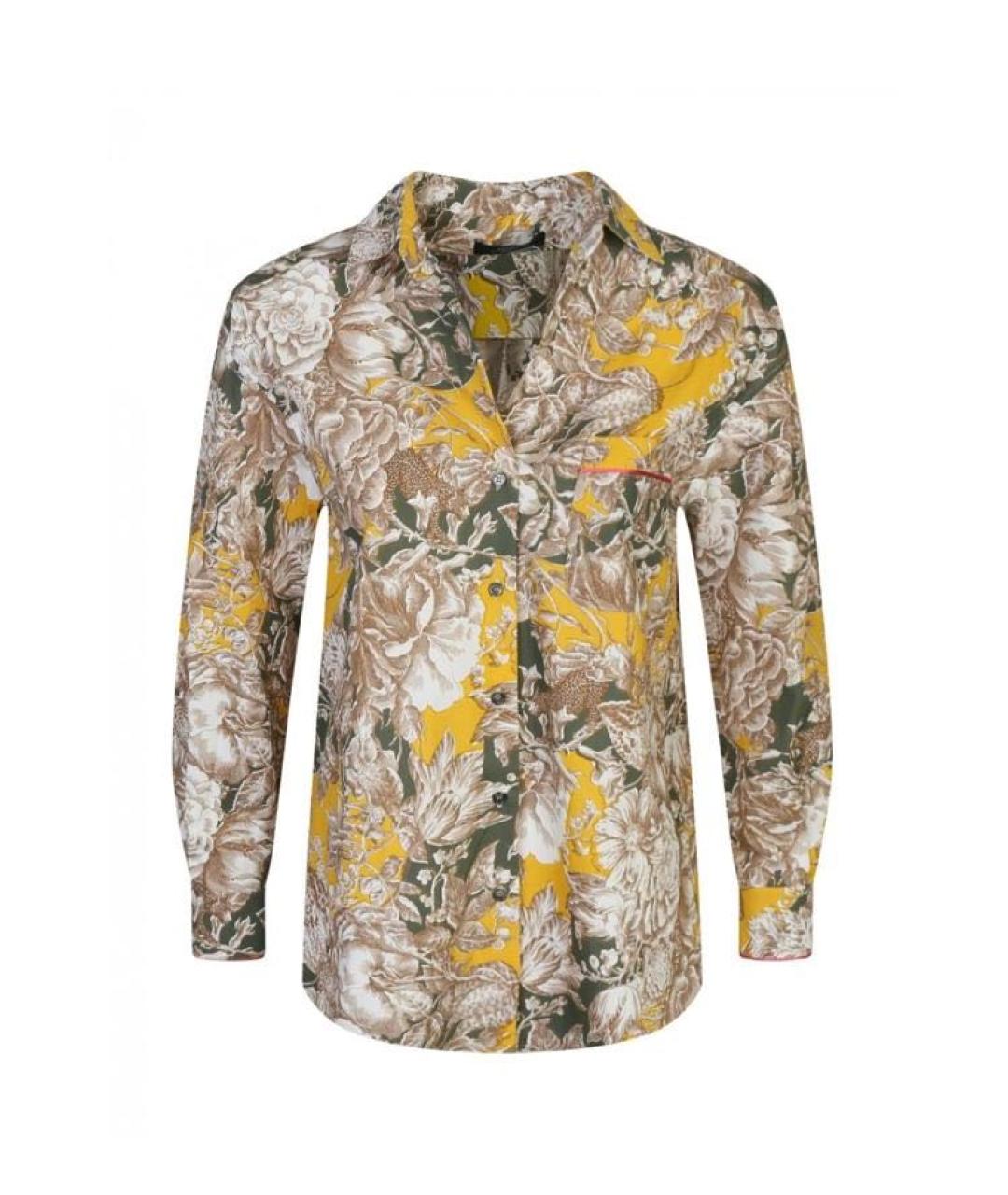 WEEKEND MAX MARA Мульти хлопковая рубашка, фото 9