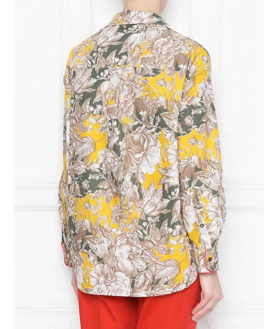 WEEKEND MAX MARA Мульти хлопковая рубашка, фото 4