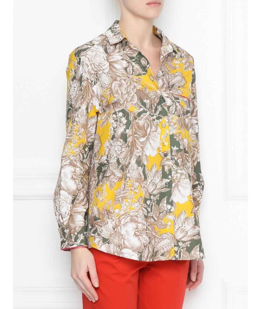 WEEKEND MAX MARA Мульти хлопковая рубашка, фото 2