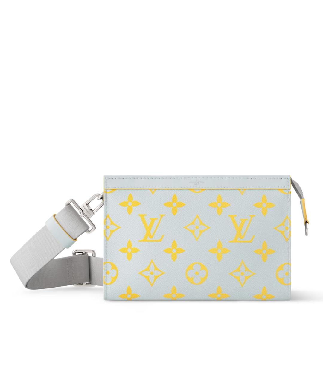 LOUIS VUITTON Серая поясная сумка, фото 1
