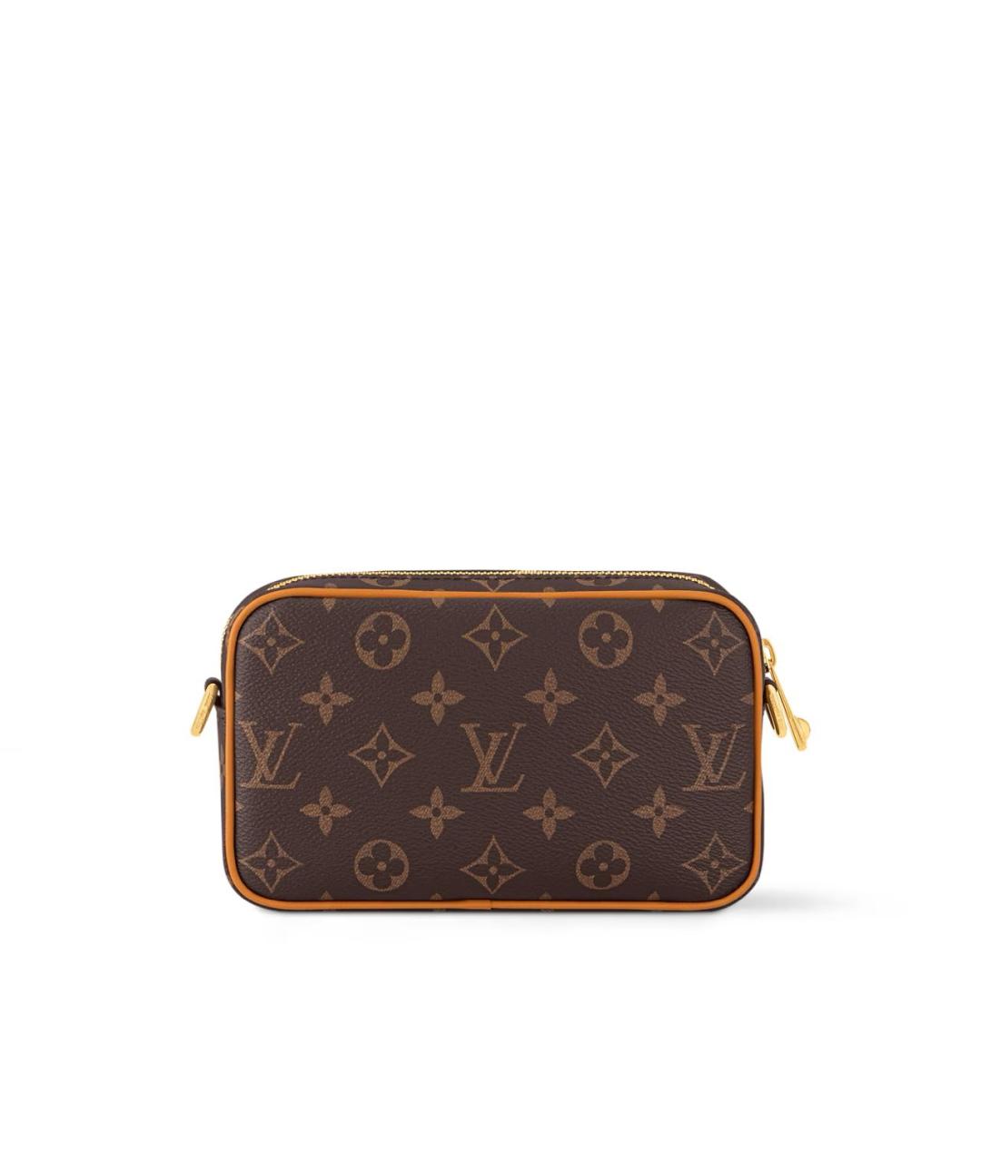 LOUIS VUITTON Коричневая сумка на плечо, фото 3