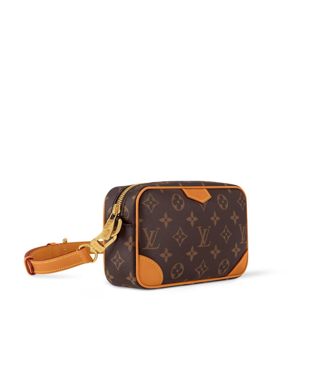 LOUIS VUITTON Коричневая сумка на плечо, фото 2