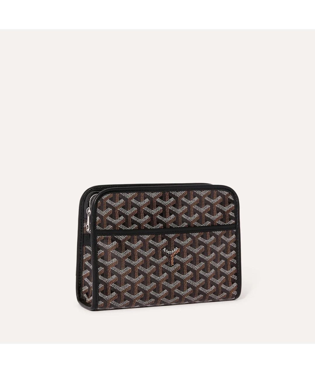 GOYARD Черная барсетка, фото 5