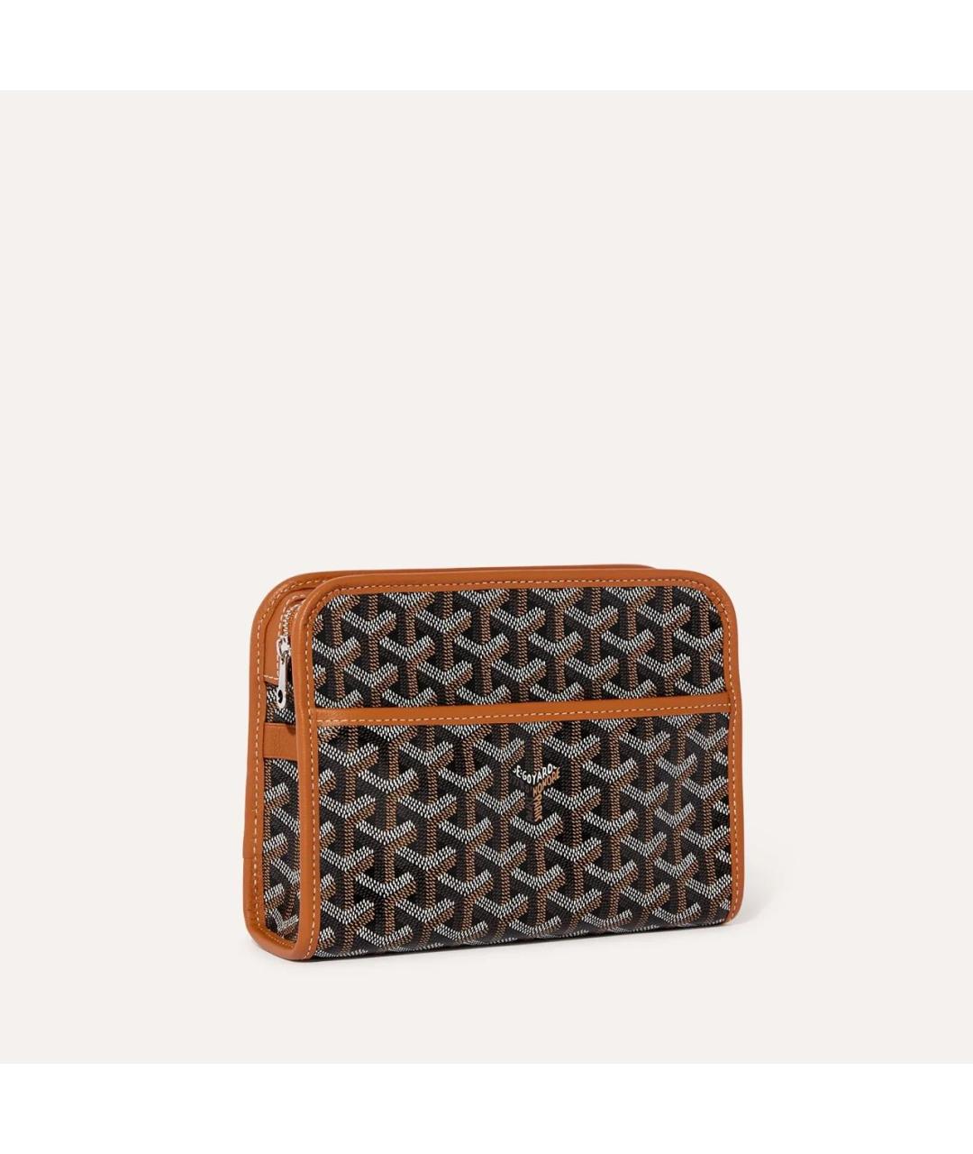 GOYARD Коричневая барсетка, фото 5