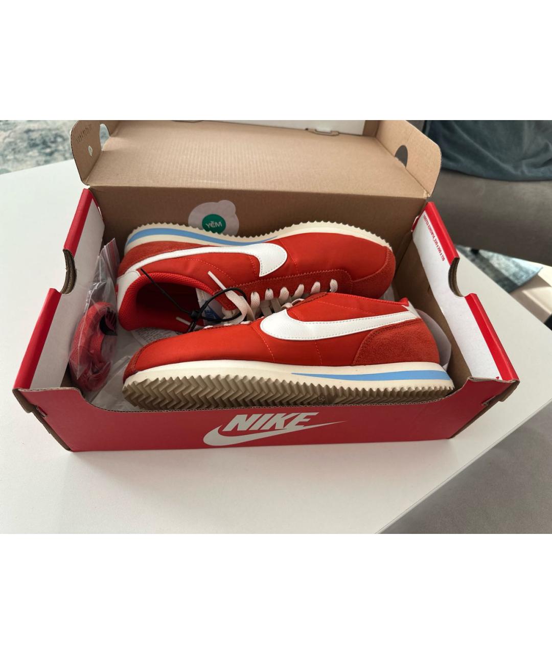 NIKE Красные неопреновые кроссовки, фото 7