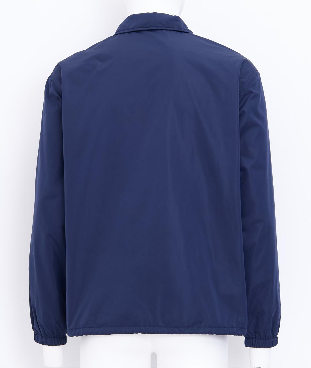 MAISON KITSUNE Синяя полиэстеровая куртка, фото 2