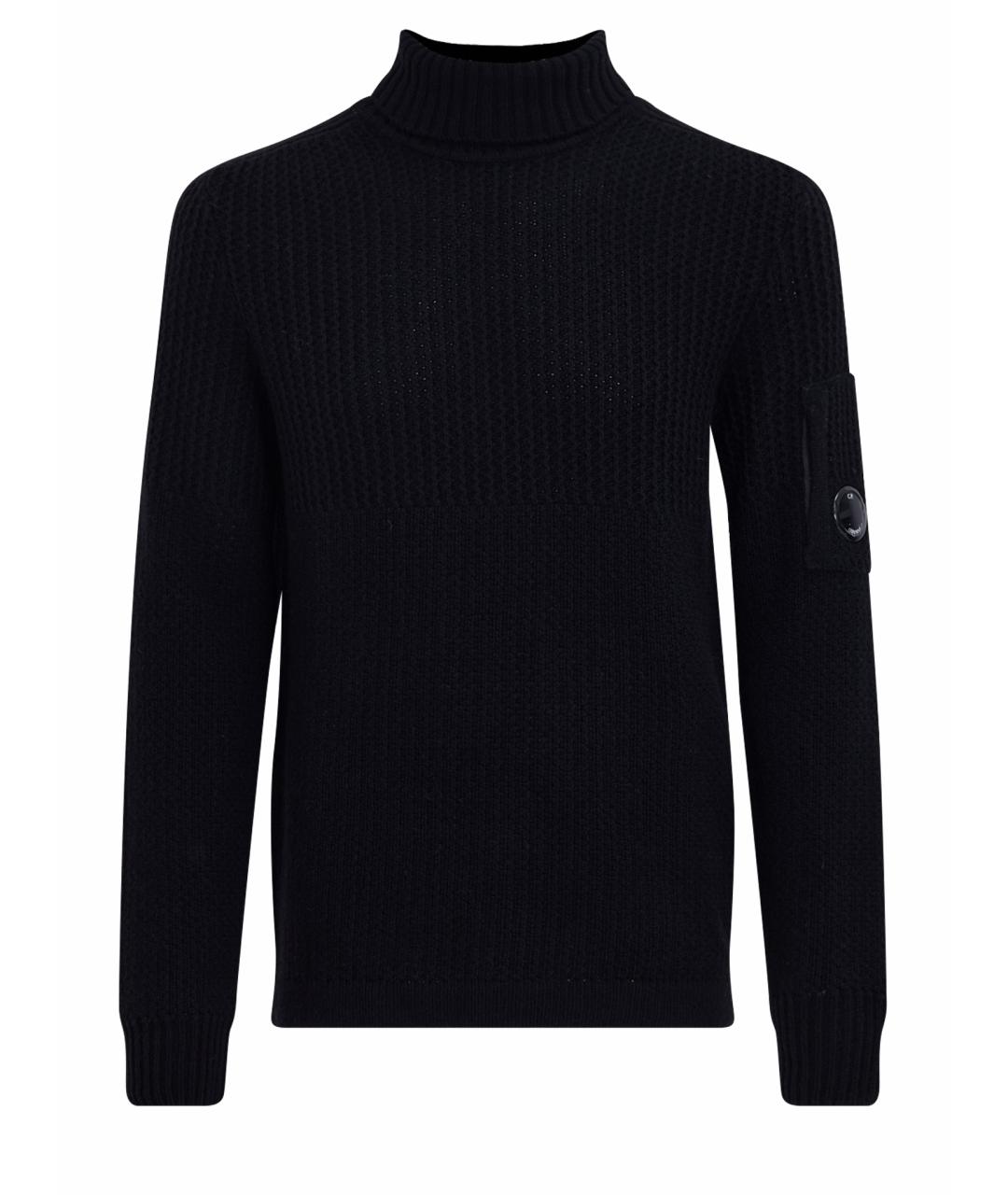 CP COMPANY Черный шерстяной джемпер / свитер, фото 1