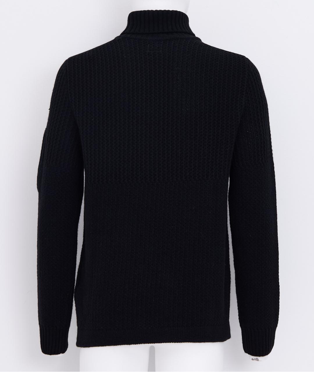 CP COMPANY Черный шерстяной джемпер / свитер, фото 2