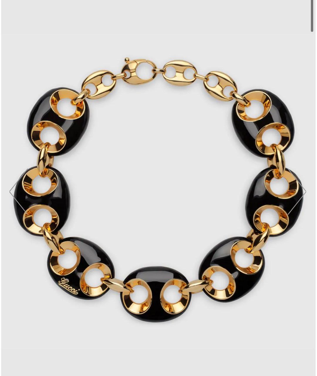 GUCCI Черное колье, фото 3