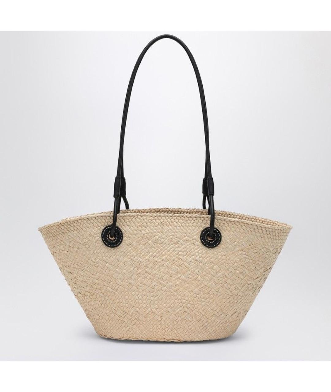 LOEWE Бежевая сумка тоут, фото 2
