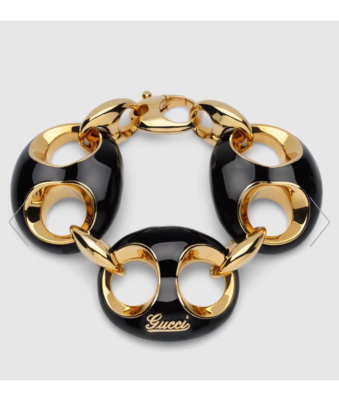 GUCCI Черный браслет, фото 4