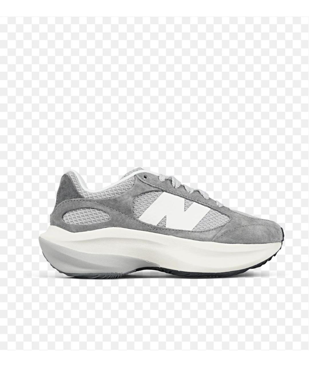 NEW BALANCE Серые замшевые низкие кроссовки / кеды, фото 9