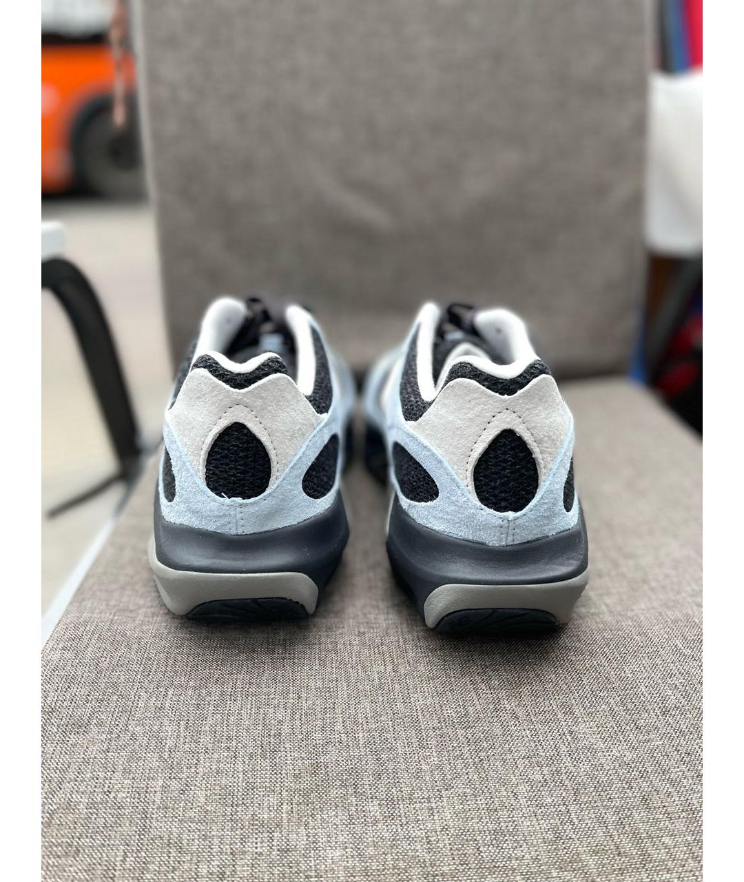 NEW BALANCE Голубые замшевые низкие кроссовки / кеды, фото 8