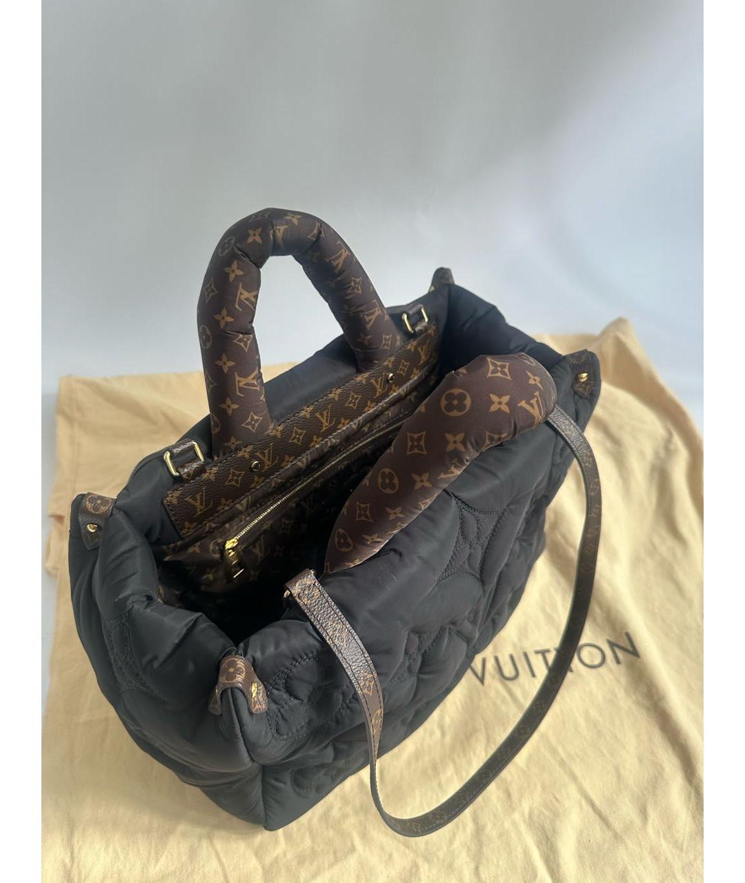 LOUIS VUITTON Коричневая сумка с короткими ручками, фото 4