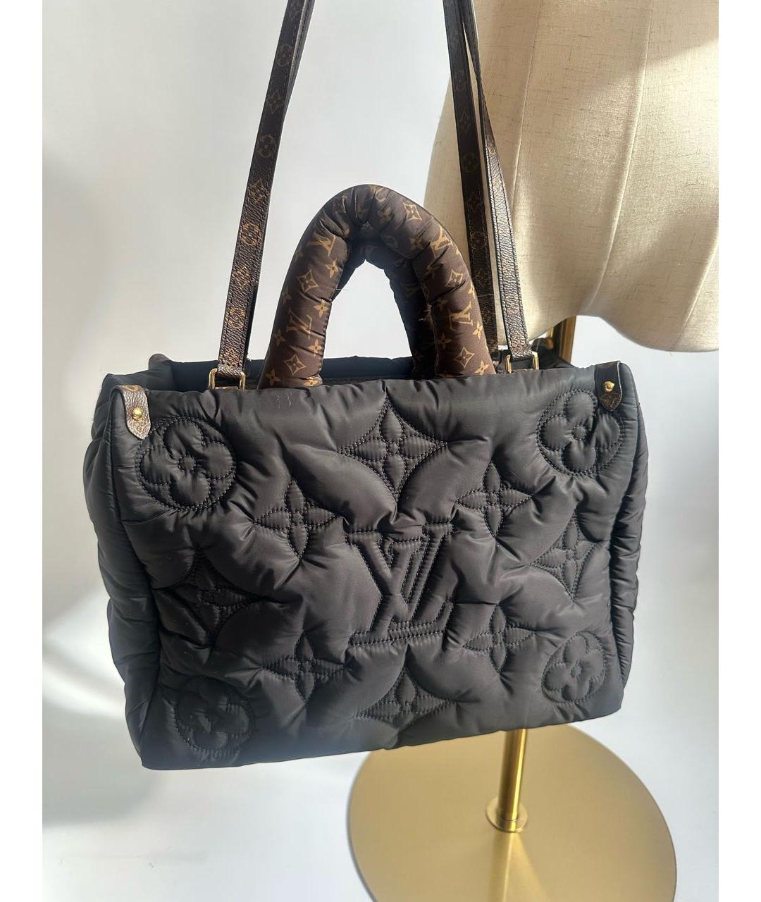 LOUIS VUITTON Коричневая сумка с короткими ручками, фото 5