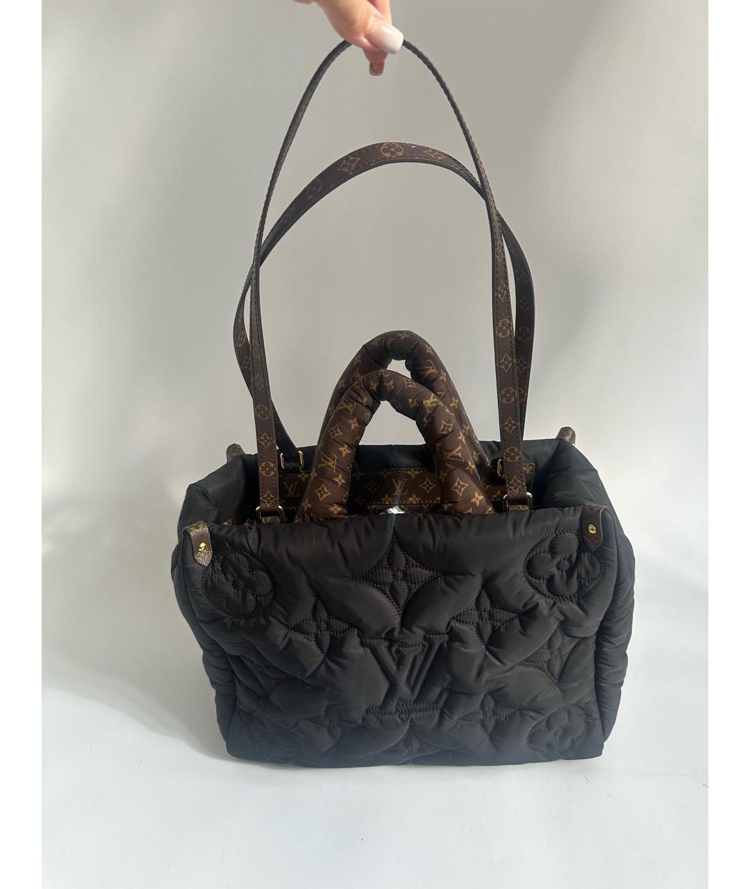 LOUIS VUITTON Коричневая сумка с короткими ручками, фото 2
