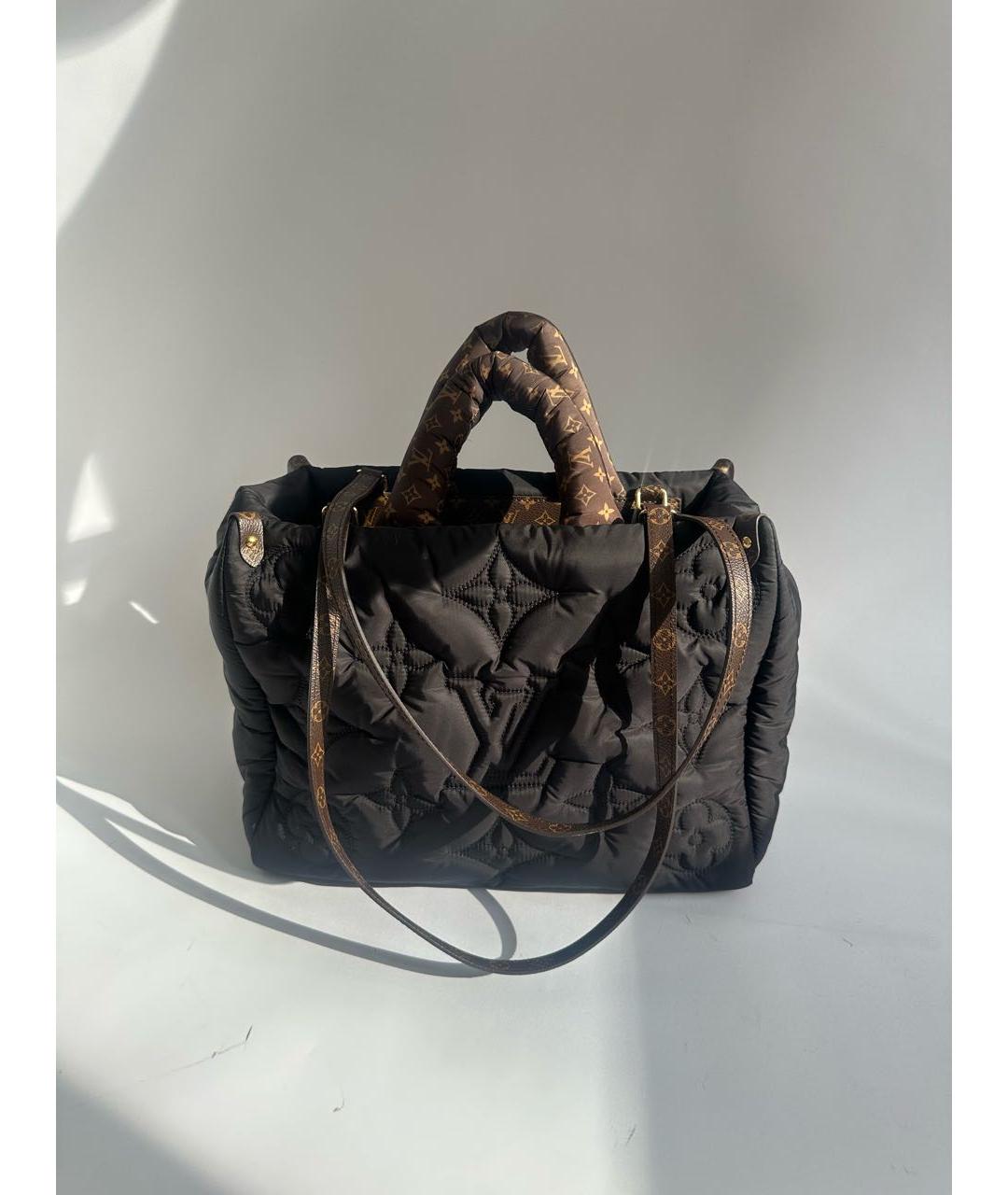 LOUIS VUITTON Коричневая сумка с короткими ручками, фото 9