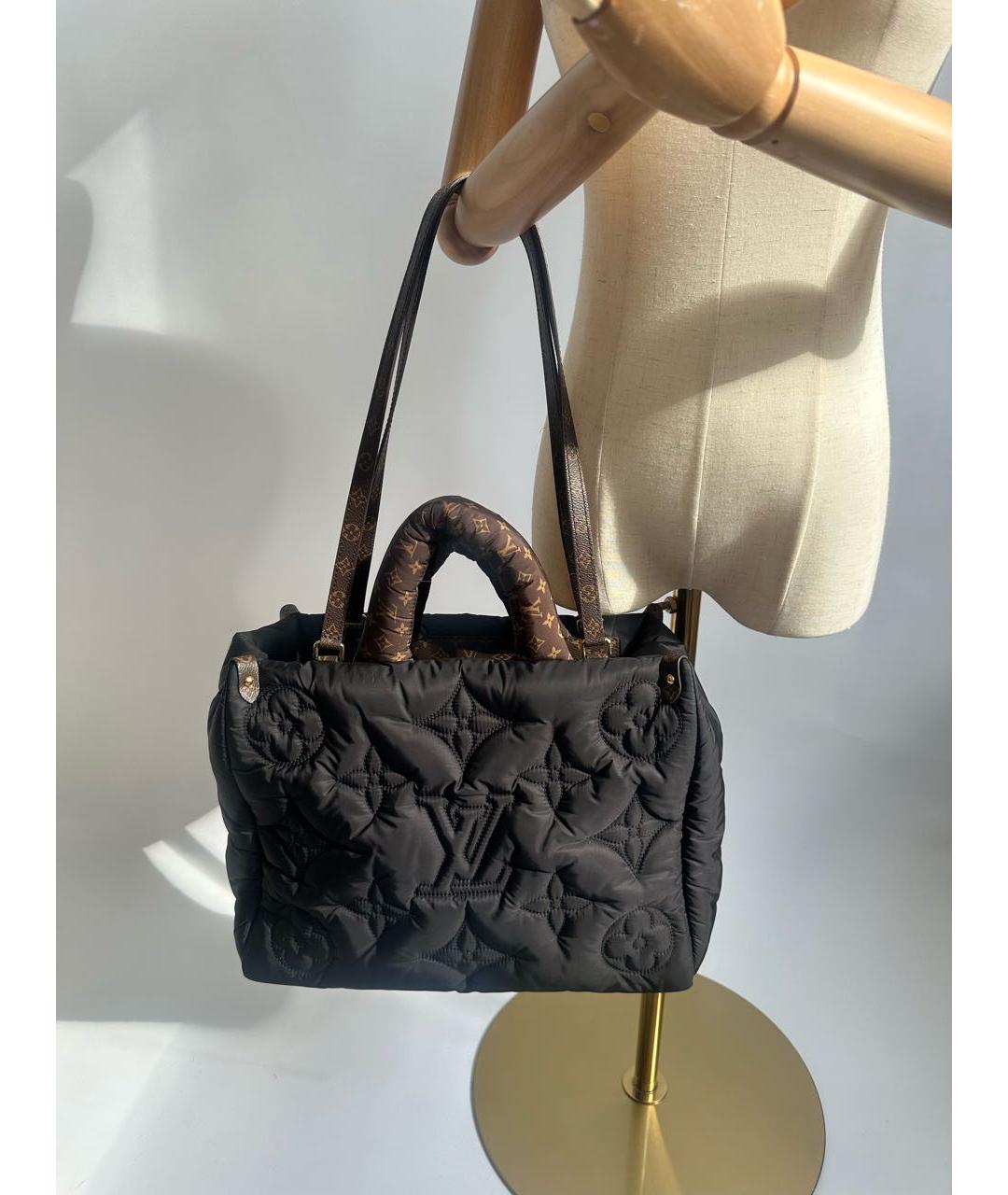 LOUIS VUITTON Коричневая сумка с короткими ручками, фото 6