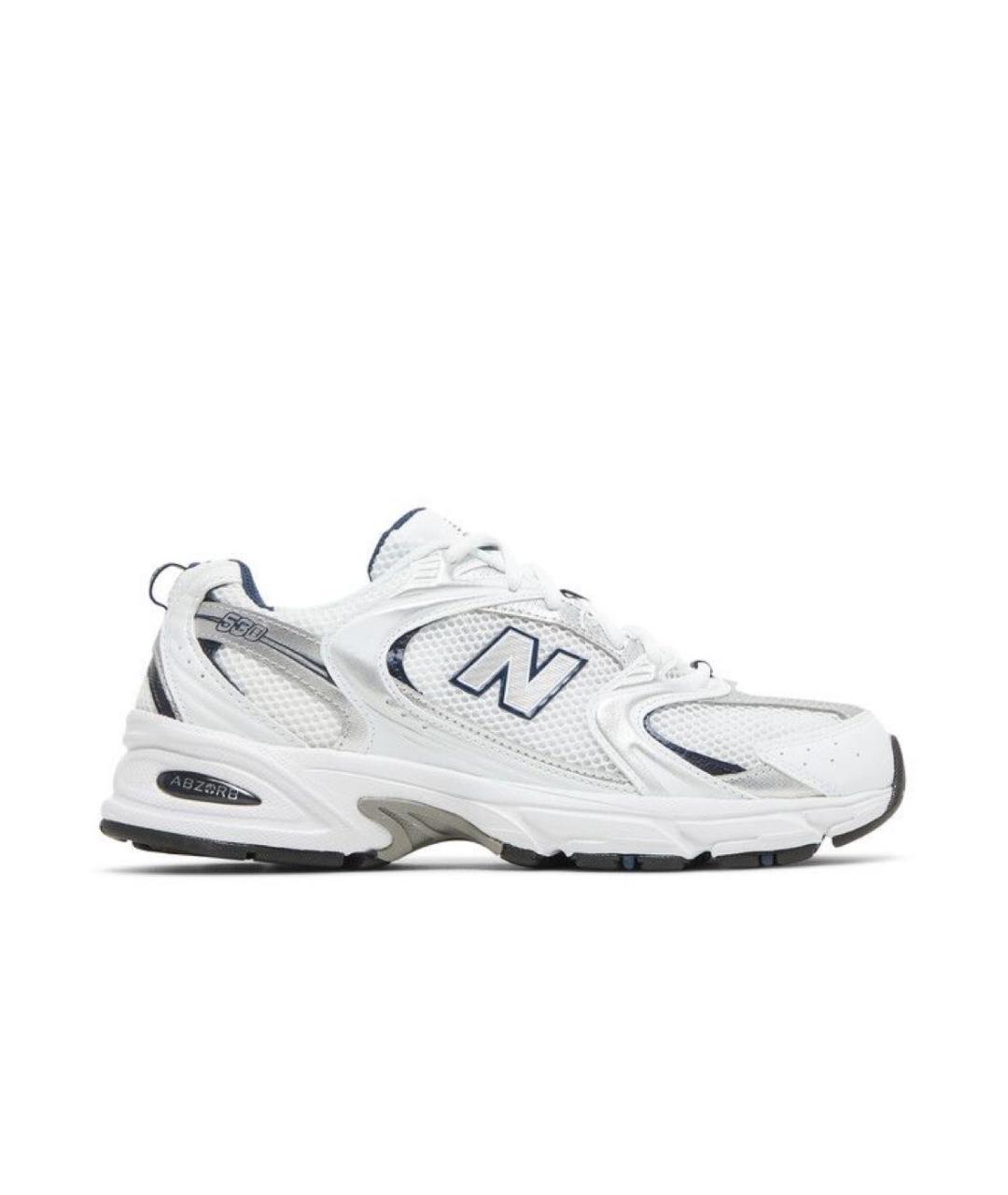 NEW BALANCE Темно-синие текстильные кроссовки, фото 1