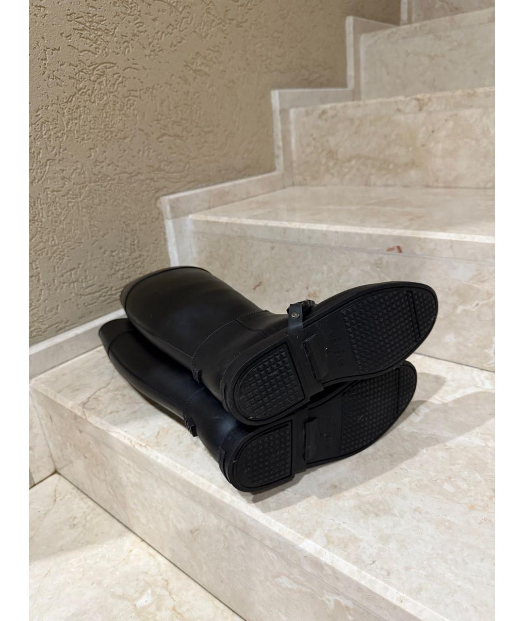 GIVENCHY Черные резиновые сапоги, фото 6