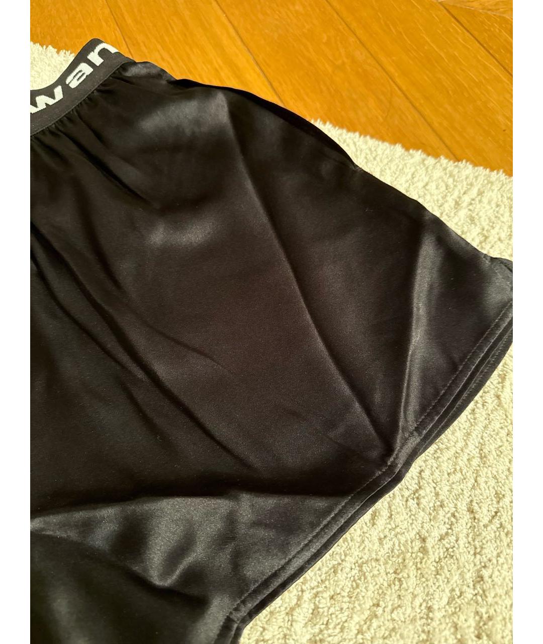 ALEXANDER WANG Черные шелковые шорты, фото 4