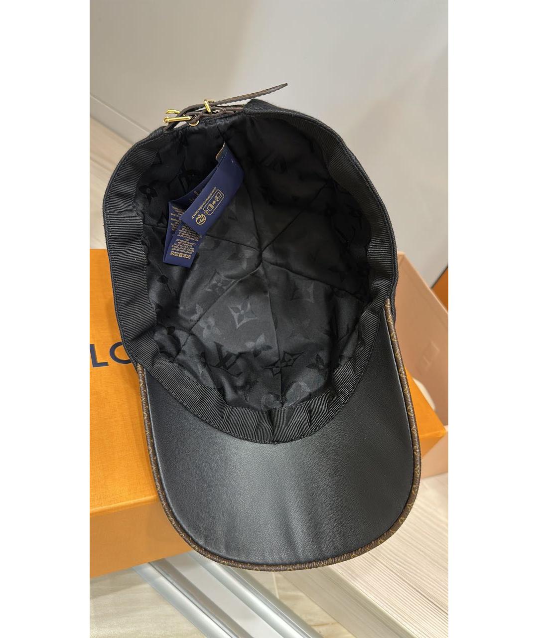 LOUIS VUITTON Черная кепка, фото 5