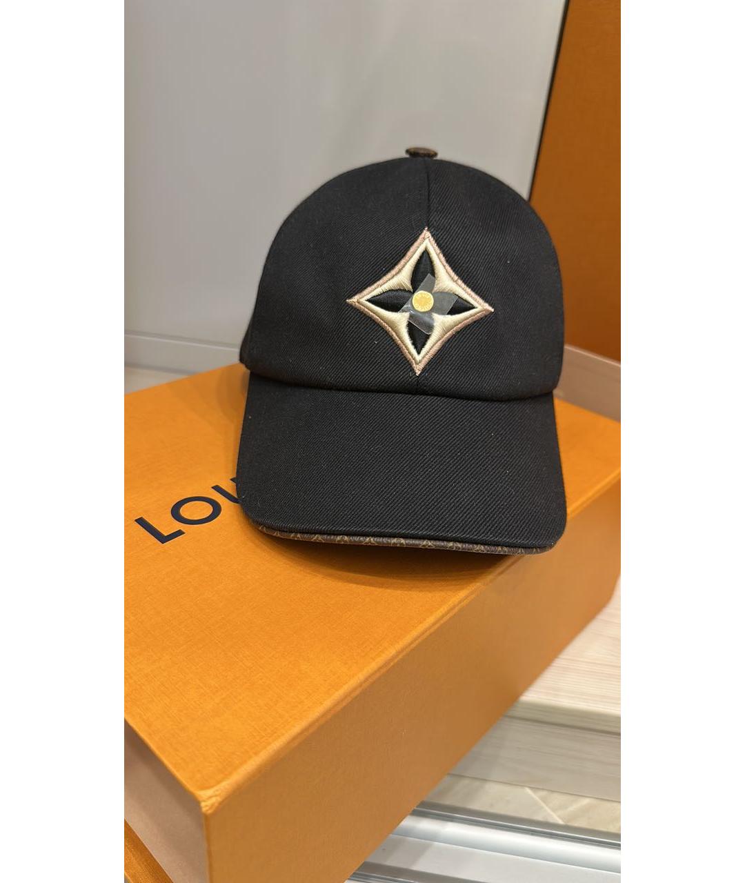 LOUIS VUITTON Черная кепка, фото 6
