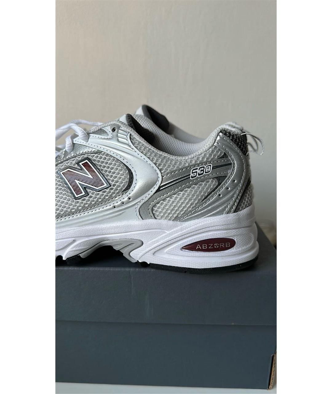 NEW BALANCE Бордовые текстильные кроссовки, фото 8