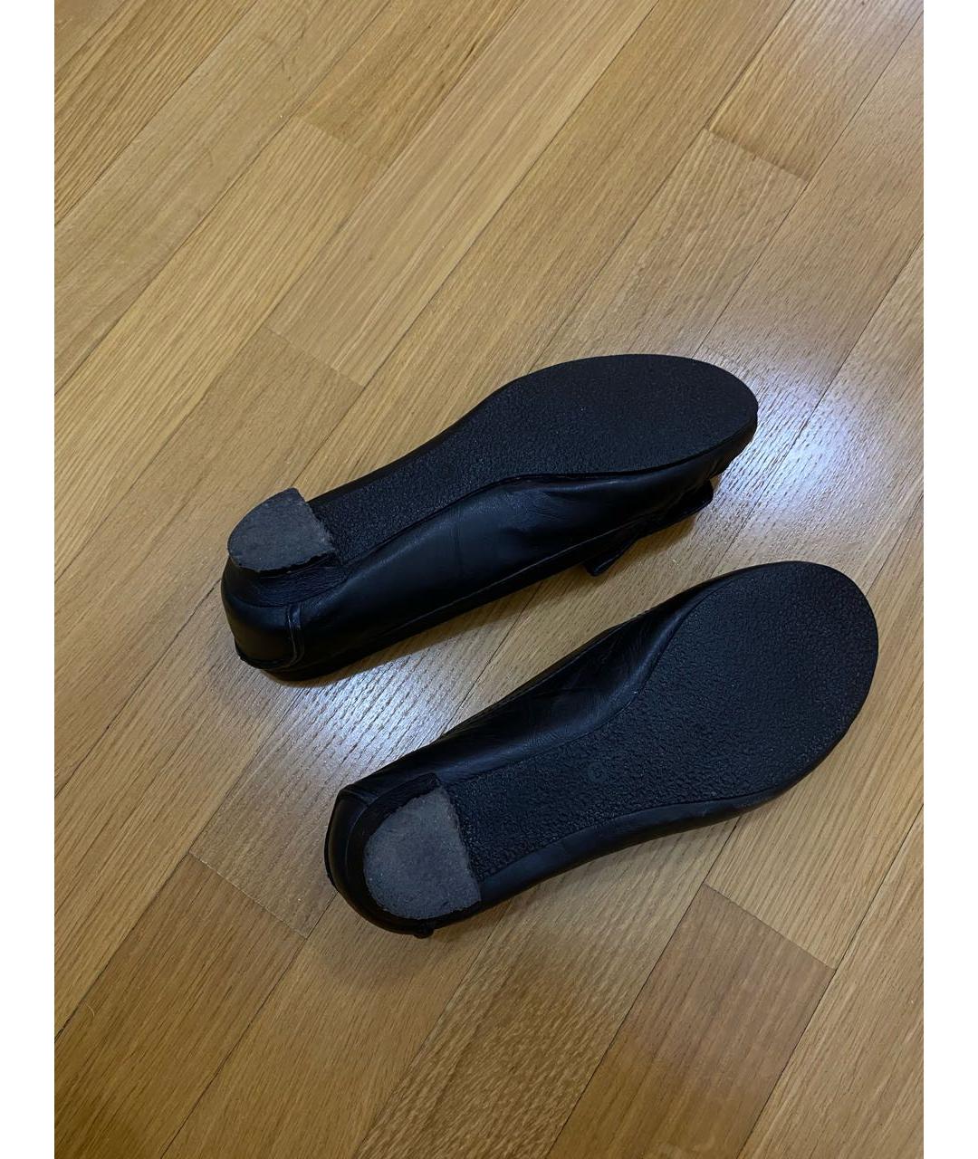 GIVENCHY Черные кожаные туфли, фото 4