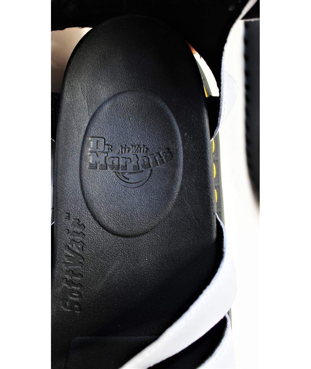 DR. MARTENS Серые кожаные сандалии, фото 3