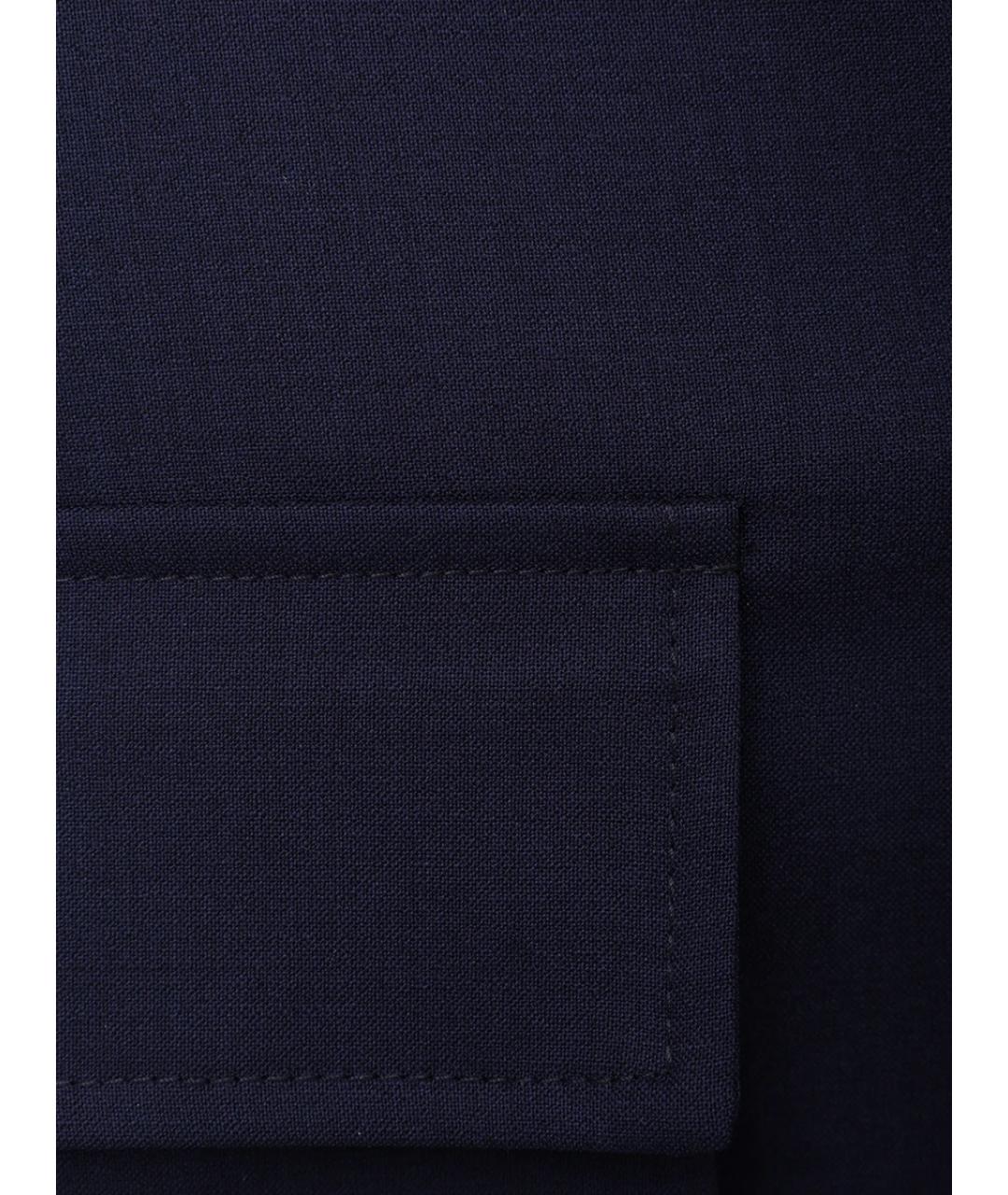 KITON Синяя шерстяная куртка, фото 6
