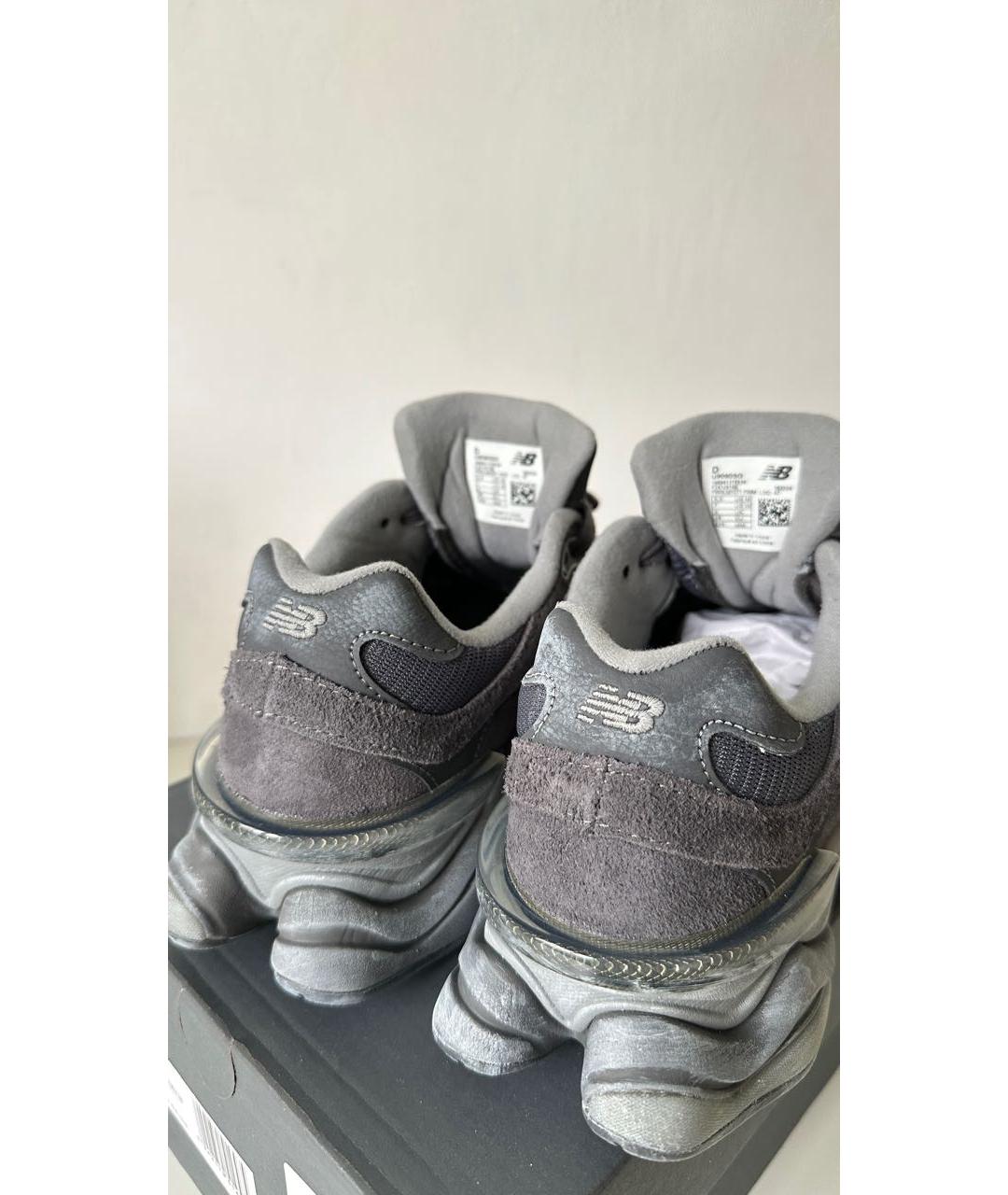 NEW BALANCE Антрацитовые замшевые кроссовки, фото 8