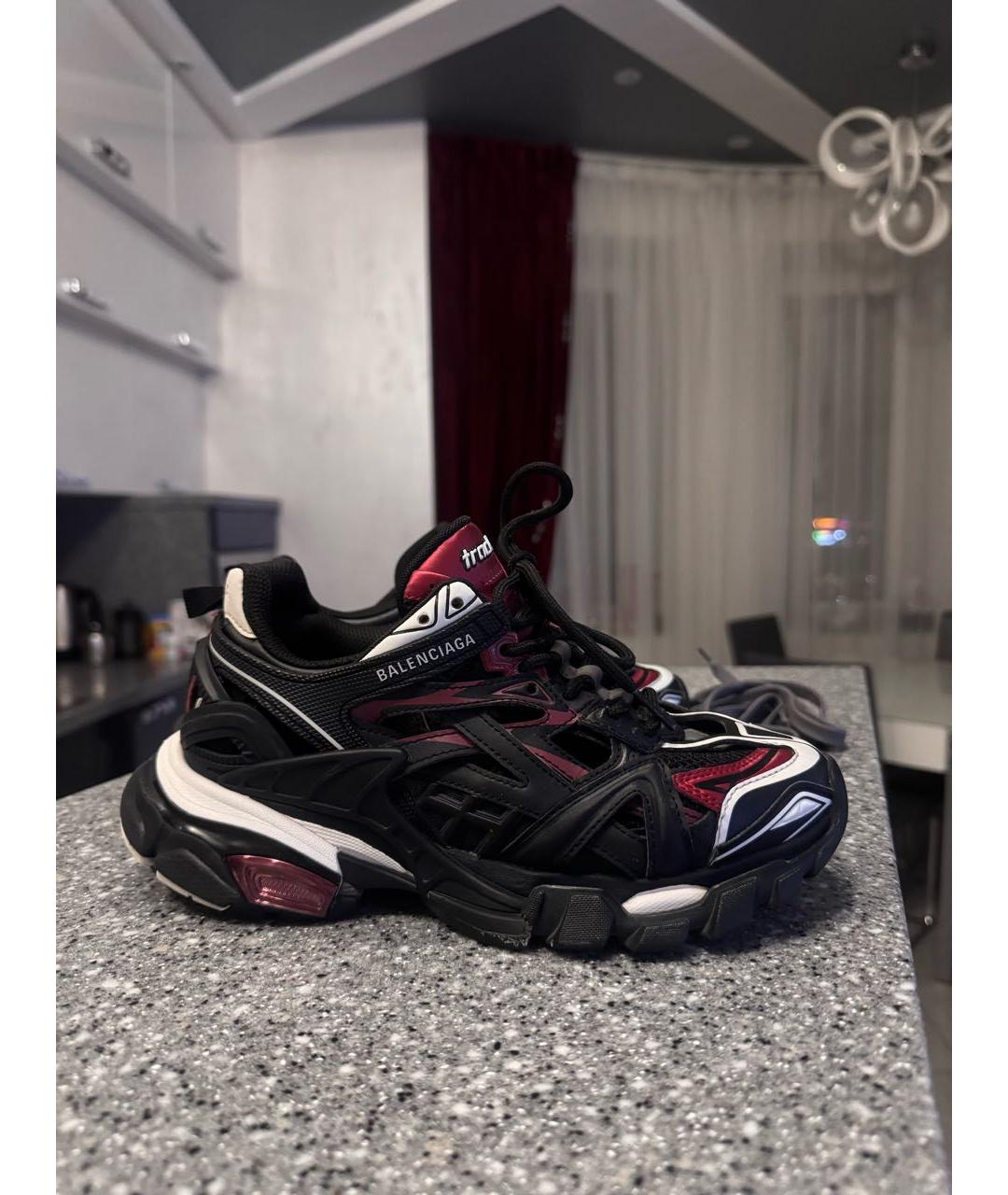 BALENCIAGA Черные кеды, фото 2