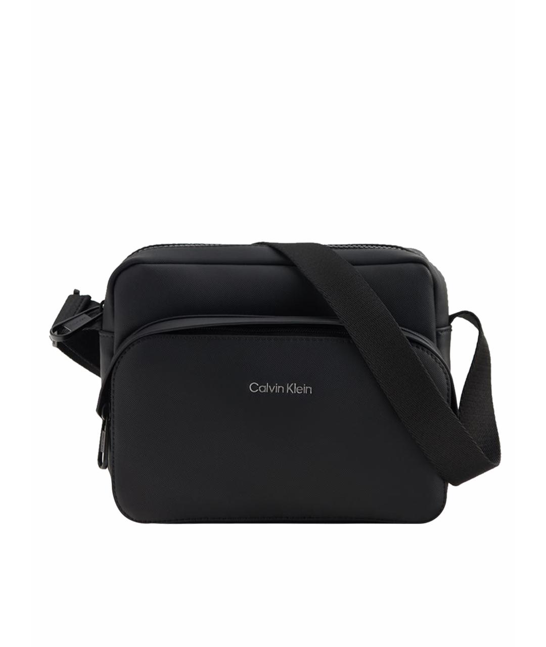 CALVIN KLEIN Черная сумка на плечо, фото 1