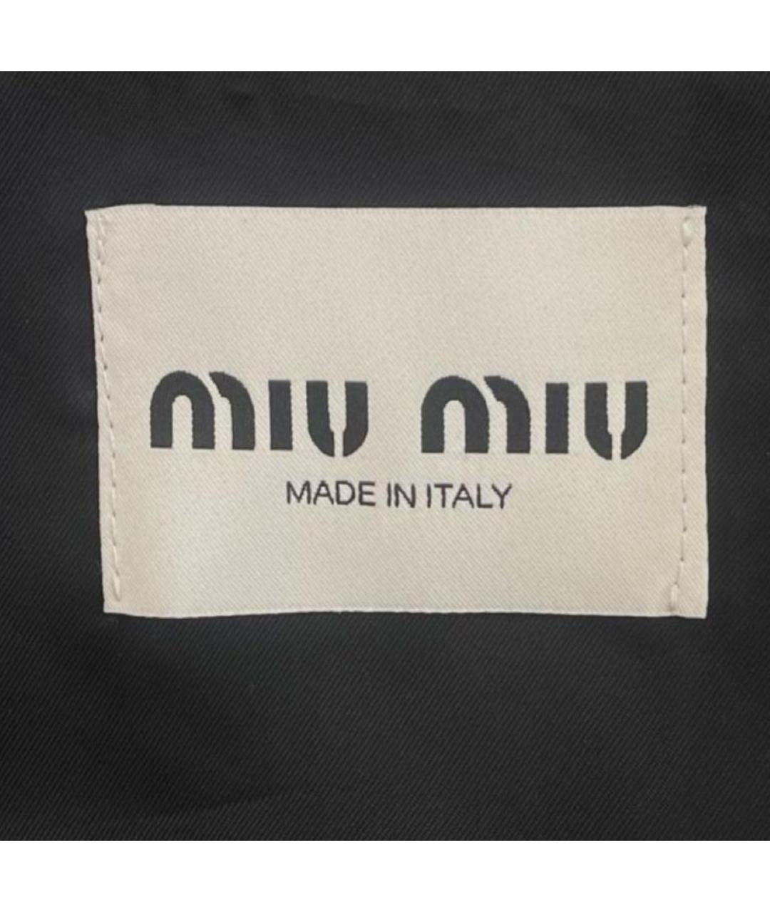 MIU MIU Черная куртка, фото 3