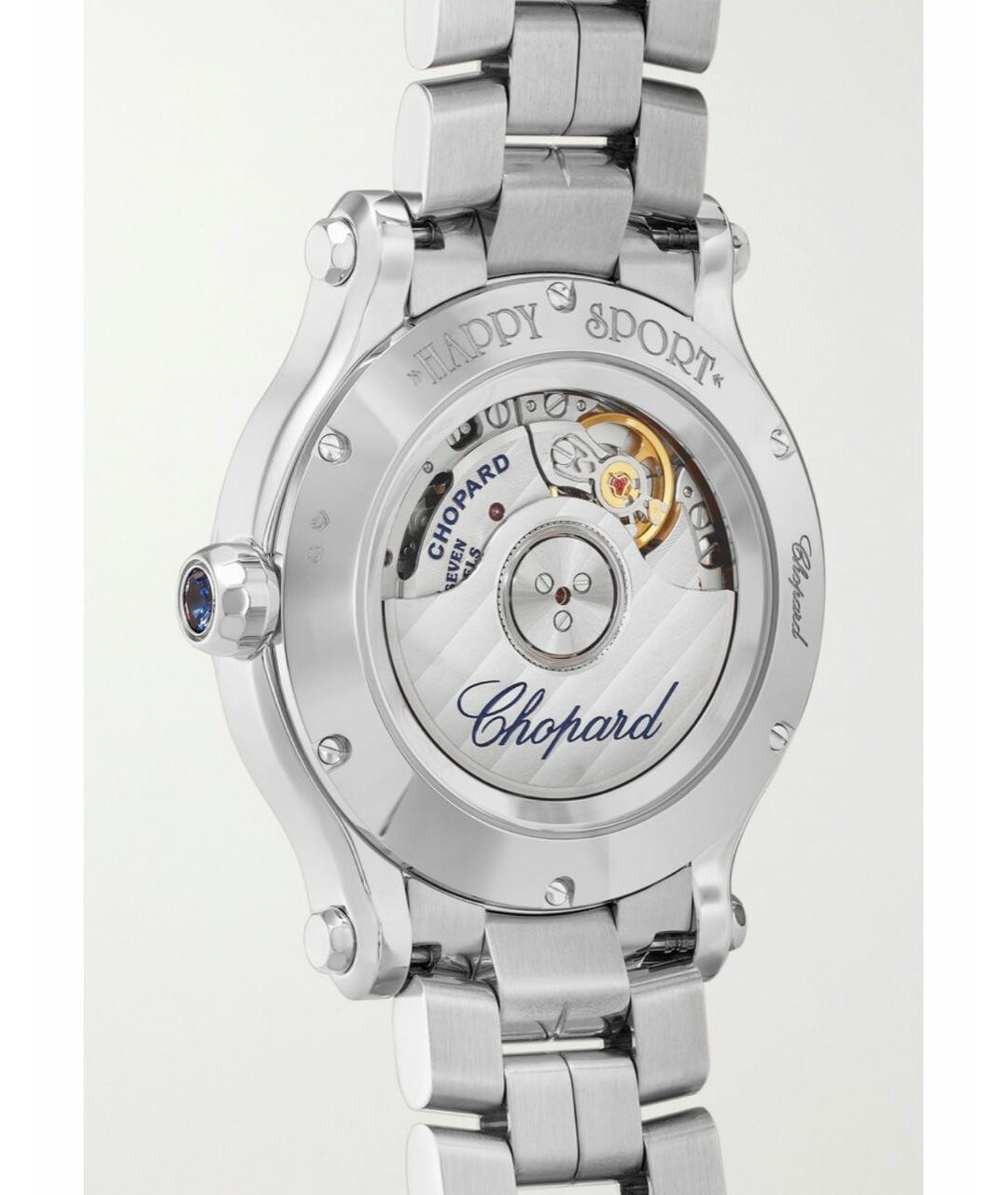 CHOPARD Серебряные стальные часы, фото 3