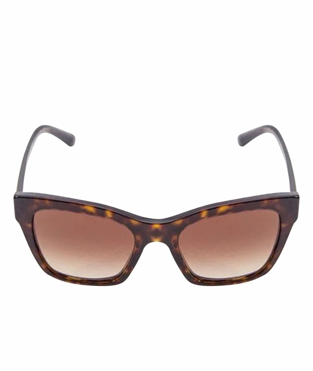 DOLCE&GABBANA Коричневые солнцезащитные очки, фото 1