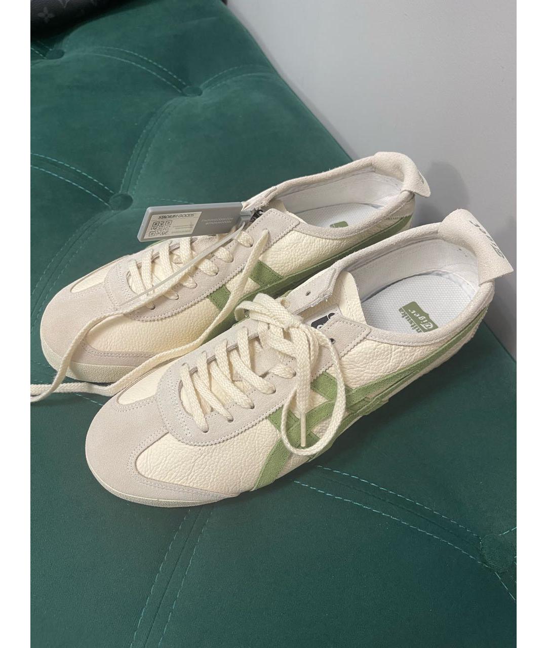 ONITSUKA TIGER Белые кожаные кеды, фото 2